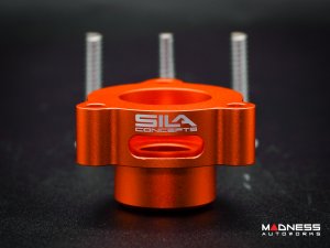 Ford Bronco Blow Off Adapter Plate - 2.3L Turbo - SILA Concepts - Orange